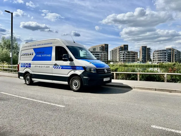 Jordans mobile tyre fitting van